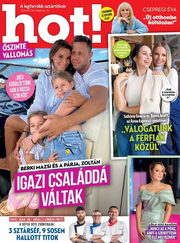 hot! magazin 2024/42 címlap
