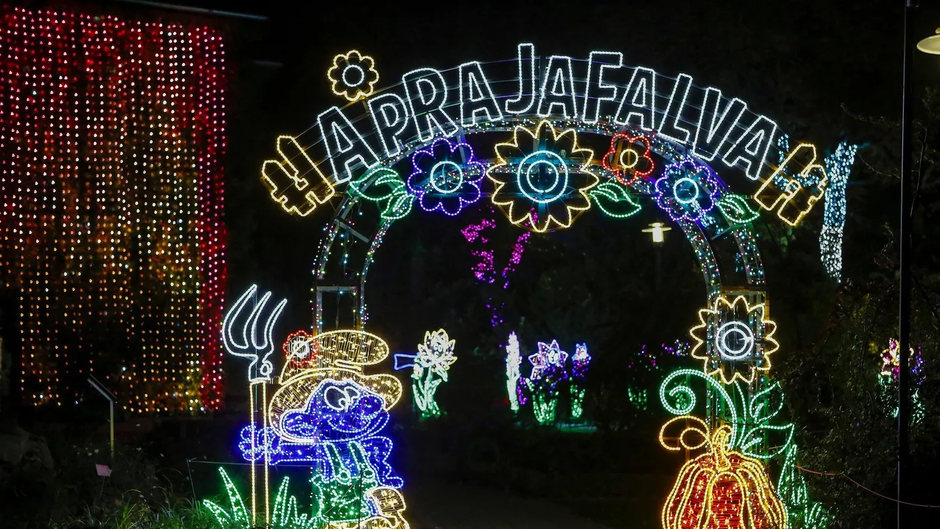 Holnap új tematikával nyit a Garden of Lights, a középpontban a Hupikék Törpikék