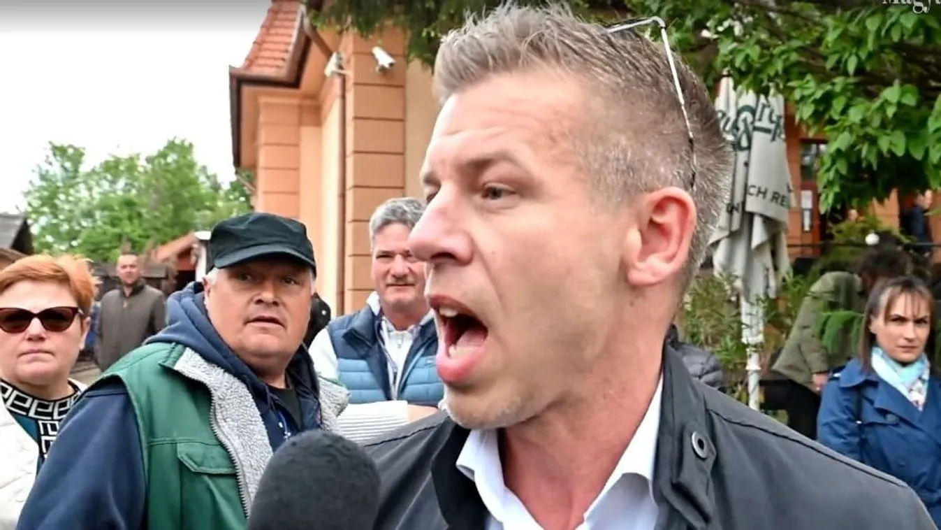 Körülbelül háromezren vannak Magyar Péter tüntetésén