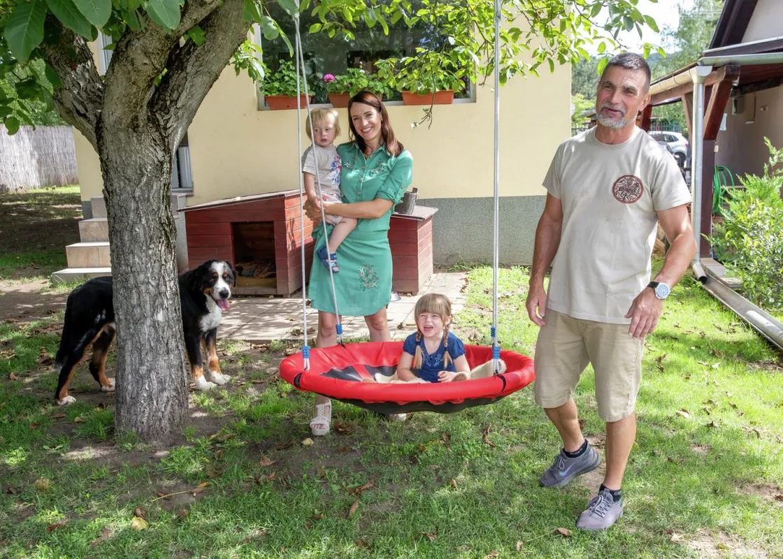 Ambrus Attila és családja
