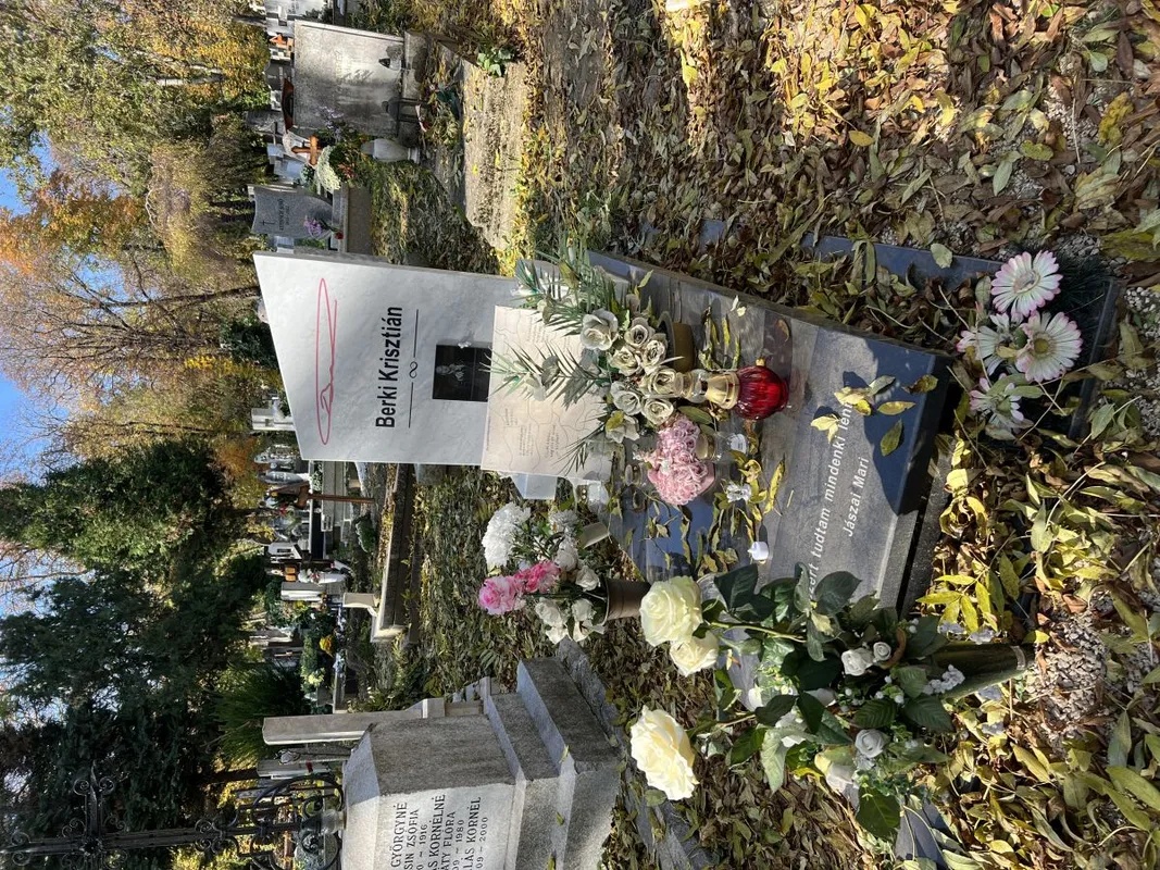Berki Krisztián sírja