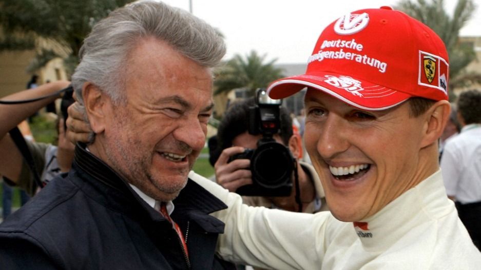 Willi Weber (balra) és Michael Schumacher: 23 évig álltak szoros kapcsolatban, de a menedzser 2013 óta nem láthatja