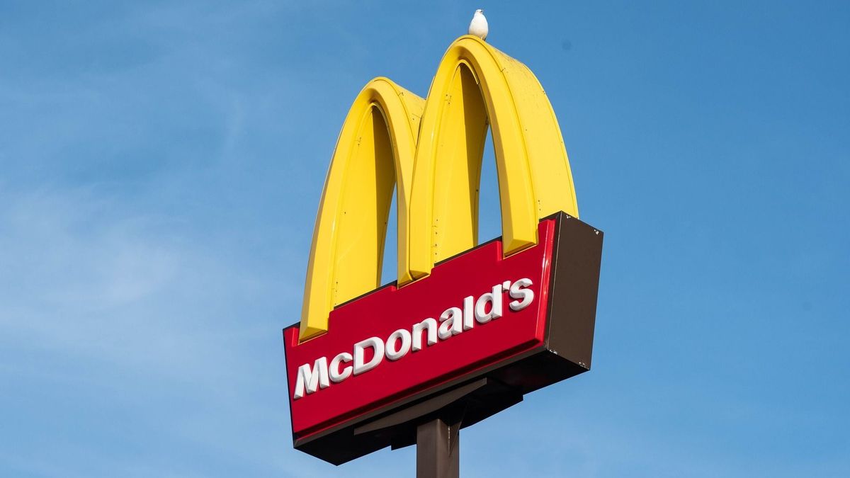 McDonald's gyorsétterem logó embléma