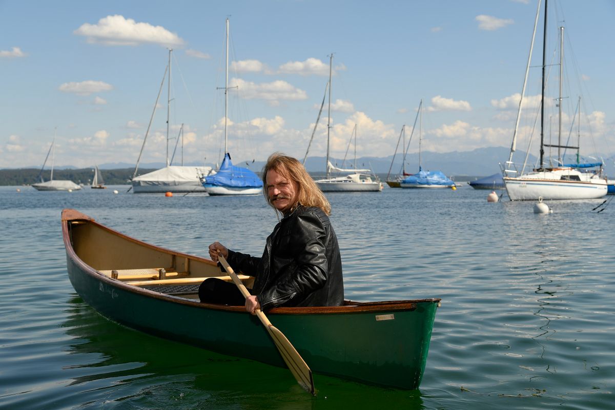 Fotosession mit Leslie Mandoki in Tutzing am Starnberger See am 02.06.2020