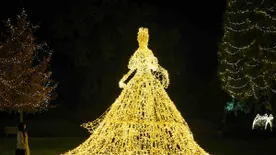 Lenyűgöző fénypark nyílt Gödöllőn Sisi királyné előtt tisztelegve