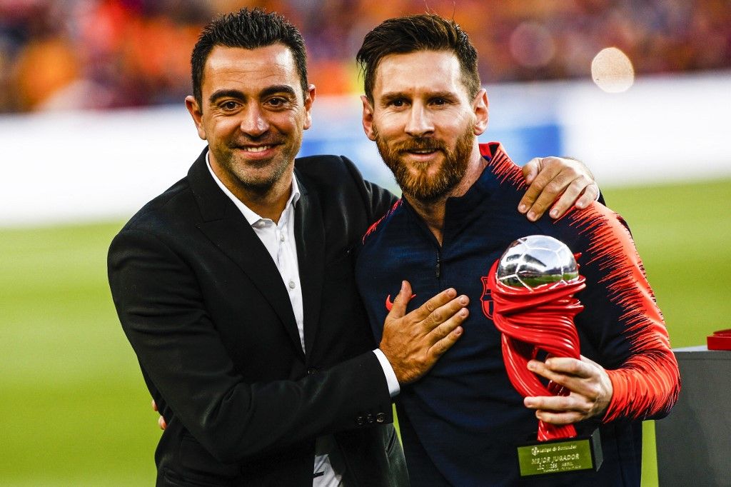 Xavi, Lionel Messi