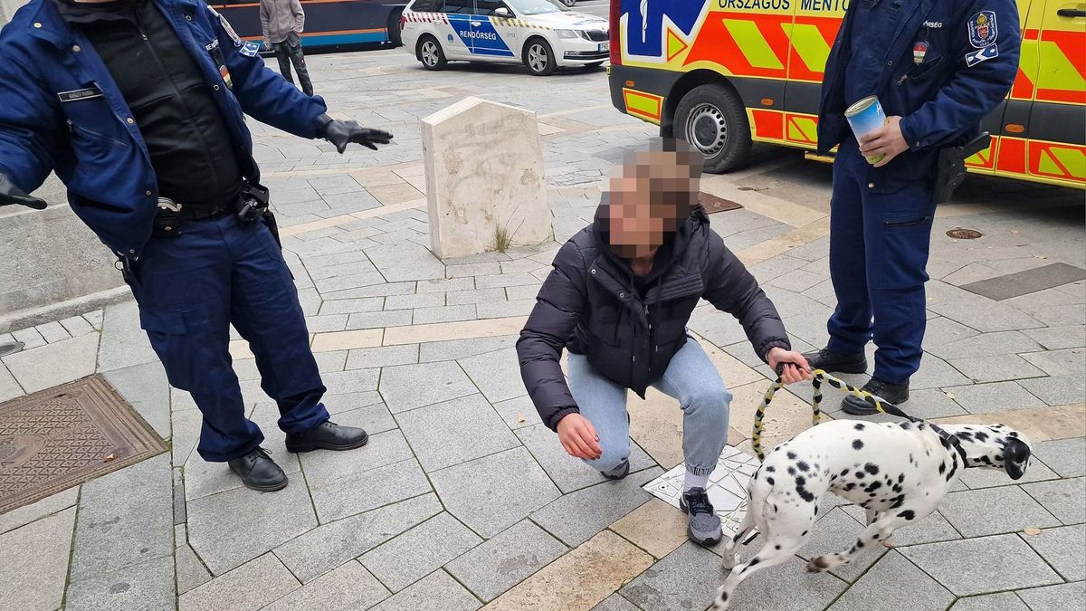 Csaknem tömegbaleset lett az öngyilkossági kísérletből Budapest belvárosában