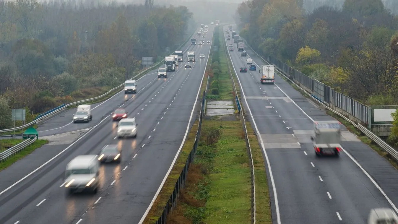 Megállították a forgalmat Budapest felé: brutális baleset történt az autópályán, nagy a baj