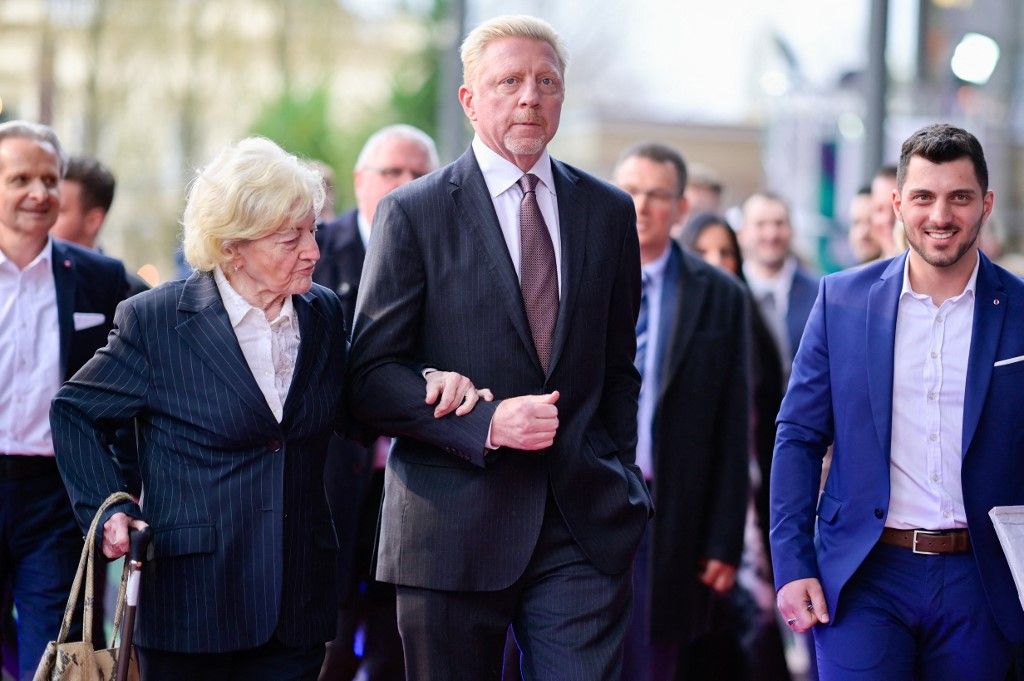 Boris Becker és édesanyja, Elvira mama 2019-ben