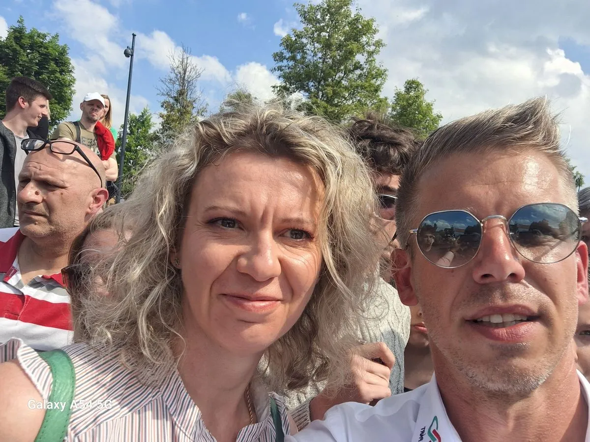 Kollár Kinga, Magyar Péter 