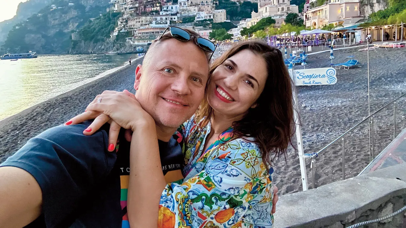 Elérkezett az idő, Gönczi Gábor és felesége nászútra mentek