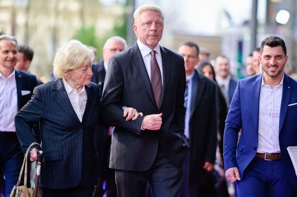 Boris Becker és édesanyja, Elvira mama 2019-ben