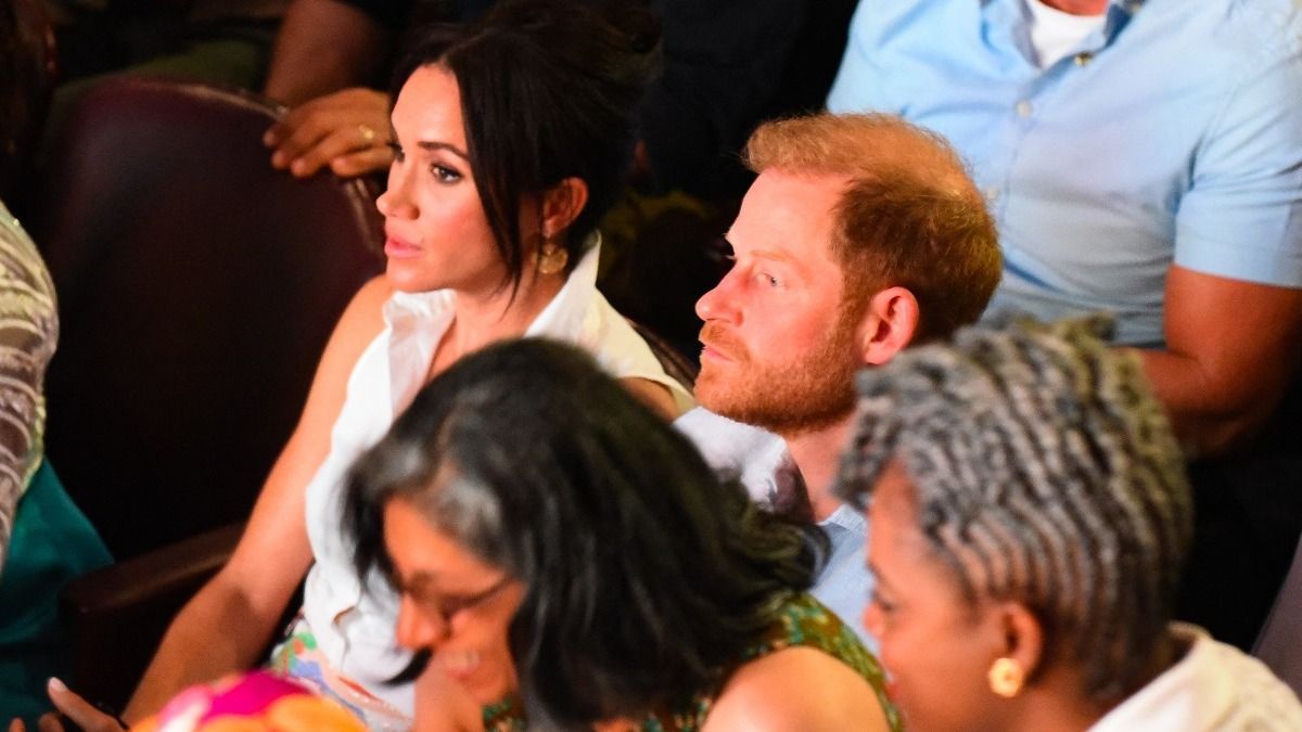 Prince Harry and Meghan visit Colombia