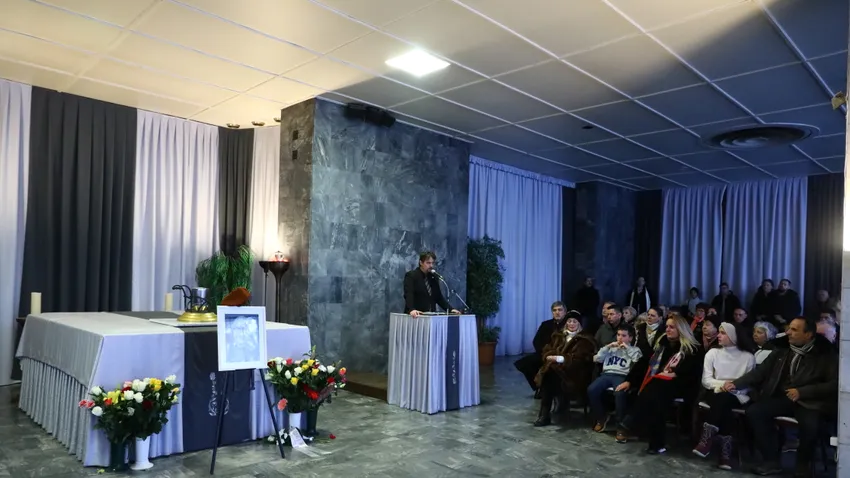 Forgács Gábor temetése