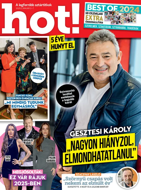 hot! magazin 2025/01 címlap