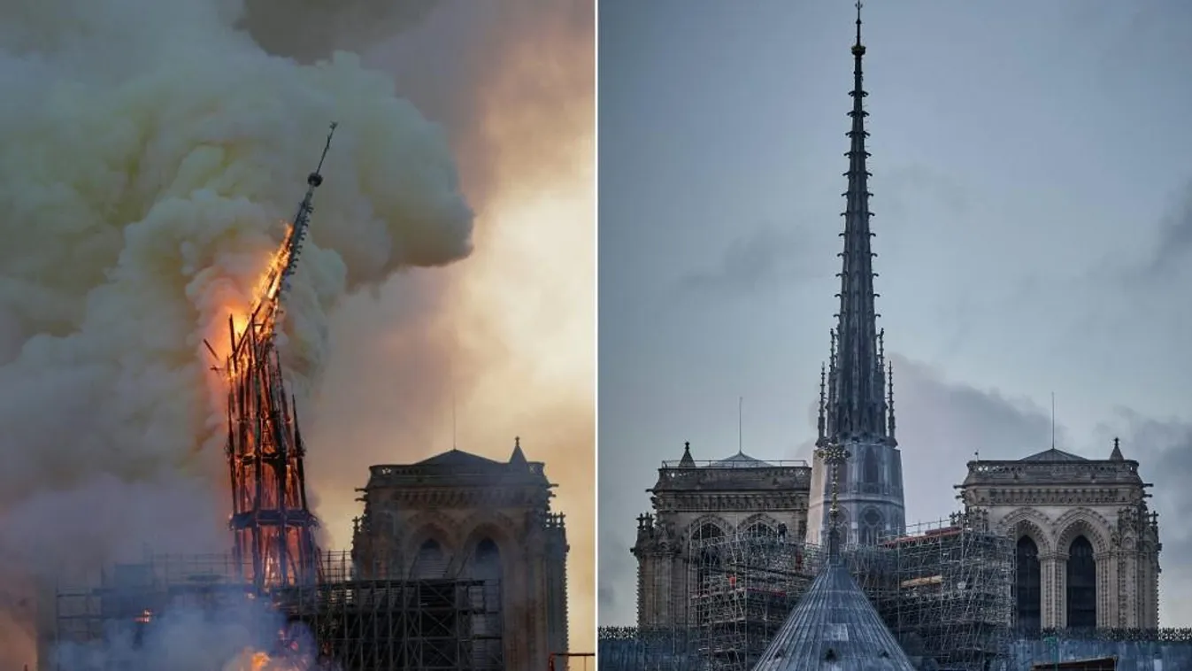 Prominens vendégsereg jelenlétében nyitotta meg újra kapuit a párizsi Notre Dame székesegyház