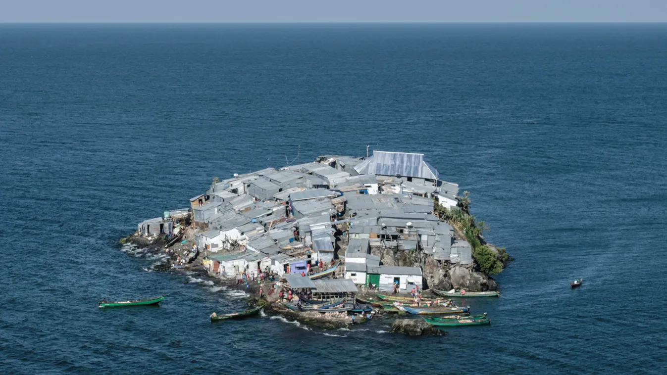 Ilyen az élet a túlzsúfolt Migingo szigetén, ami kisebb, mint egy focipálya