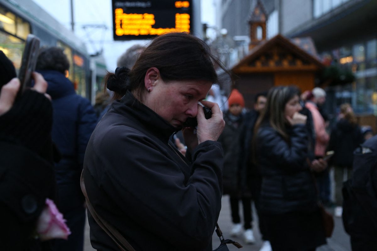 Magdeburg 2024 december 20 terrortámadás, megemlékezés AFP