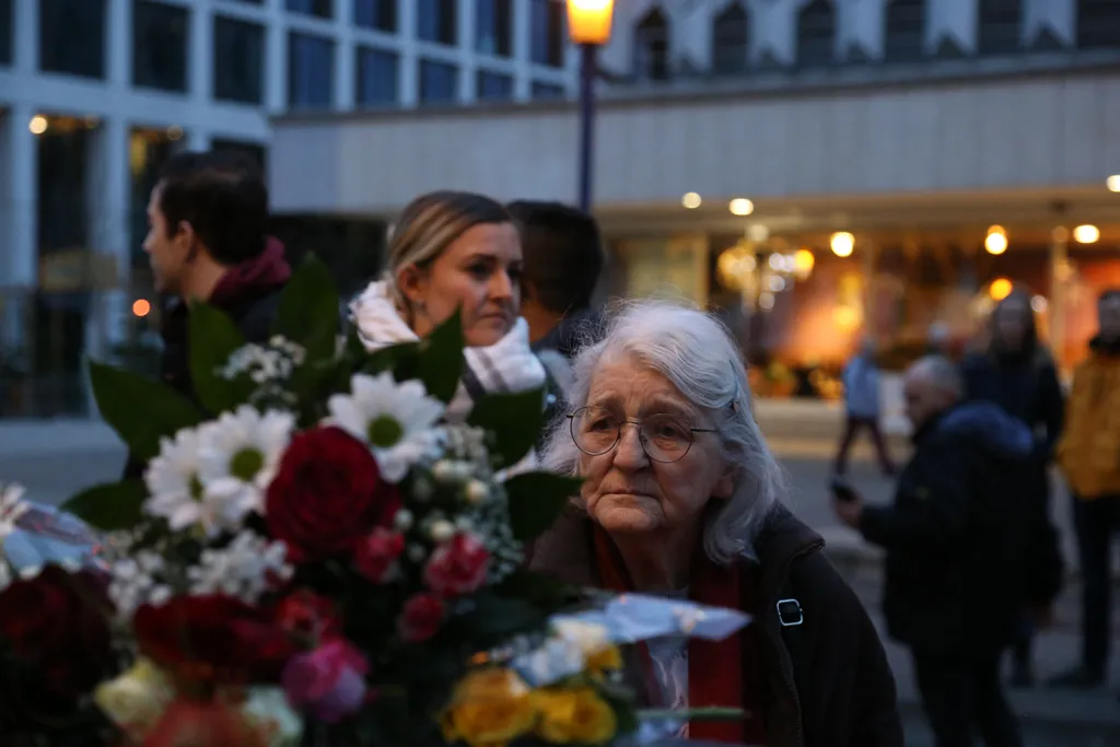 Magdeburg 2024 december 20 terrortámadás, megemlékezés AFP