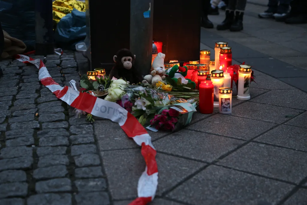 Magdeburg 2024 december 20 terrortámadás, megemlékezés AFP