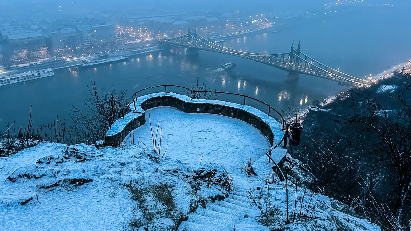 Fehérbe borult Budapest, íme a hóhelyzet - Galéria