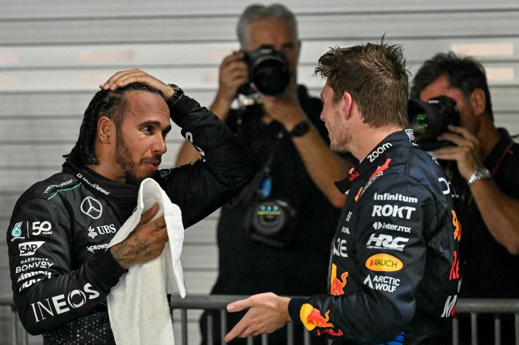 Lewis Hamilton, Max Verstappen