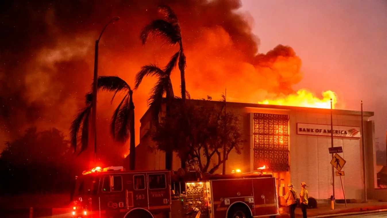 Los Angeles ikonikus nevezetességei, amelyek a tűz martalékává váltak