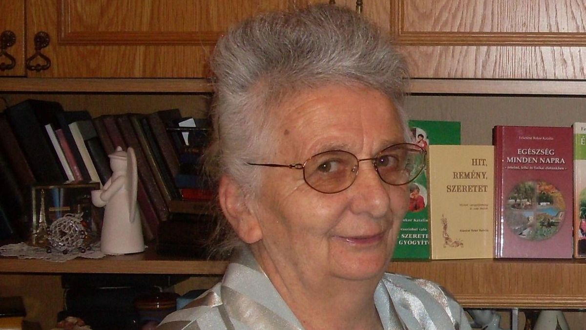 83 évesen is dolgozik: Brazíliában tanult módszerrel segít a betegeknek Bokor Katalin