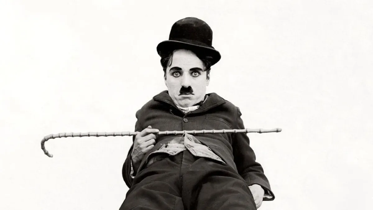 Charlie Chaplin botja a Kincsvadászokban