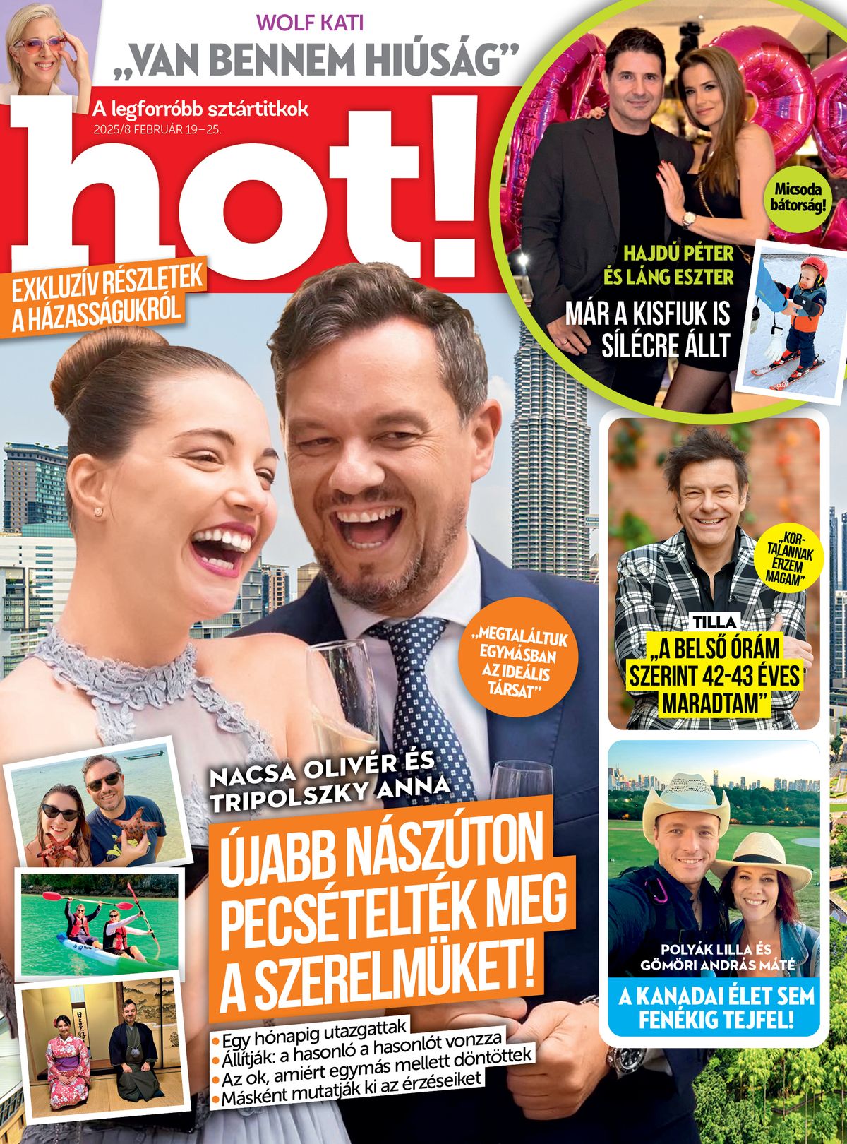 hot magazin hétfői feltöltések gömöri, tilla, nacsa, wolf, hajdú, címlap