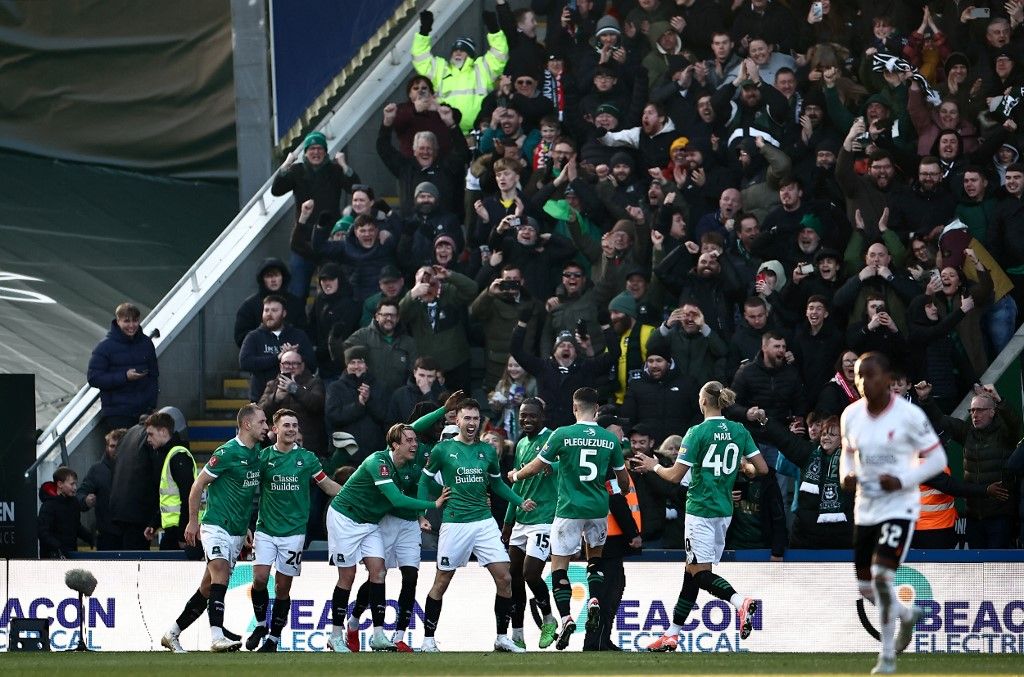 Plymouth Argyle, Liverpool