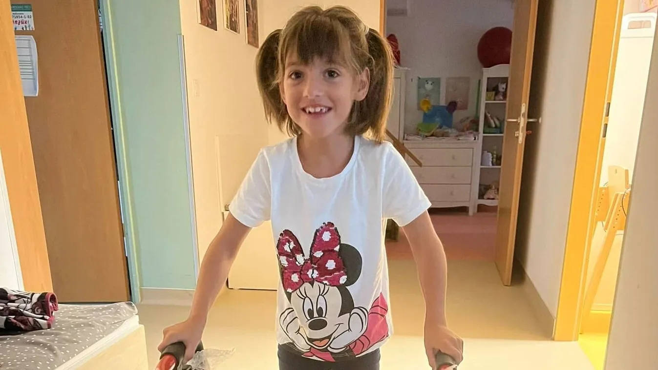 „Nem tudok sétálni meg sok játékot játszani" – A 8 éves Cserhalmi Sára szerint viszont jó dolog is van a betegségében