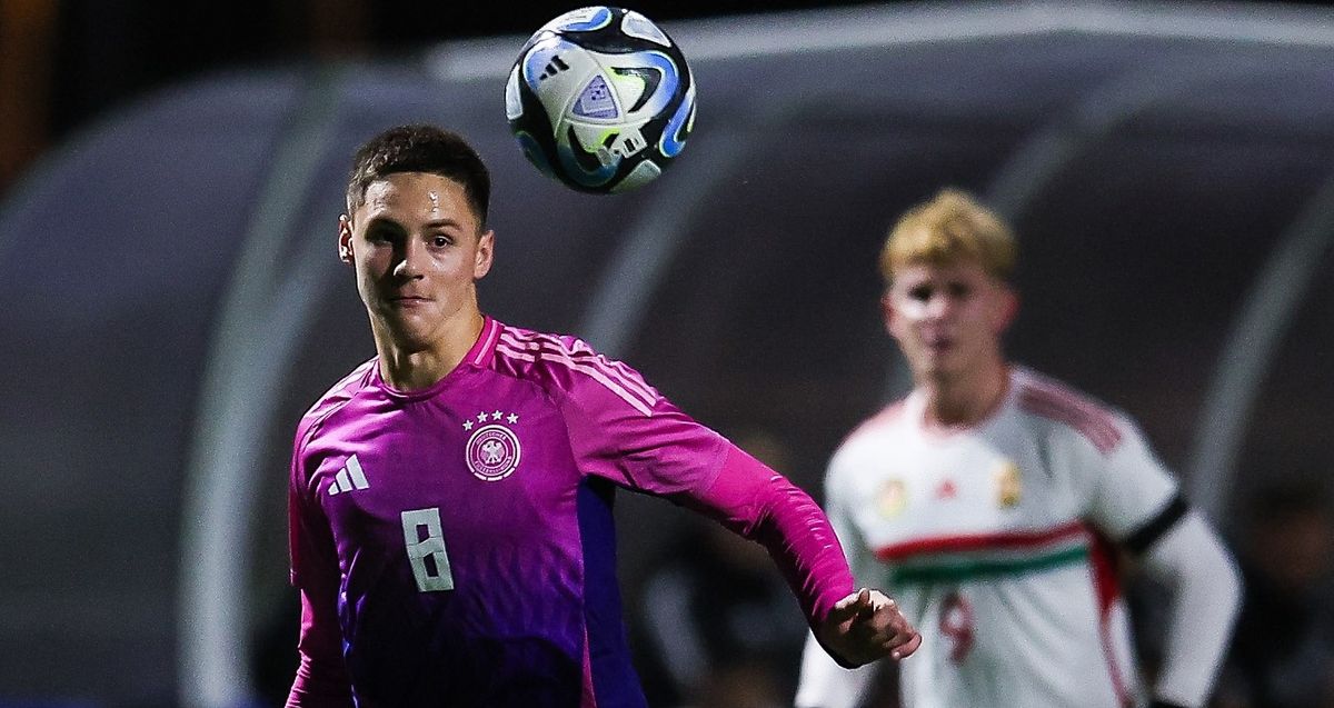 Dárdai Bence legutóbb éppen a magyar U19-es válogatott ellen játszott német színekben