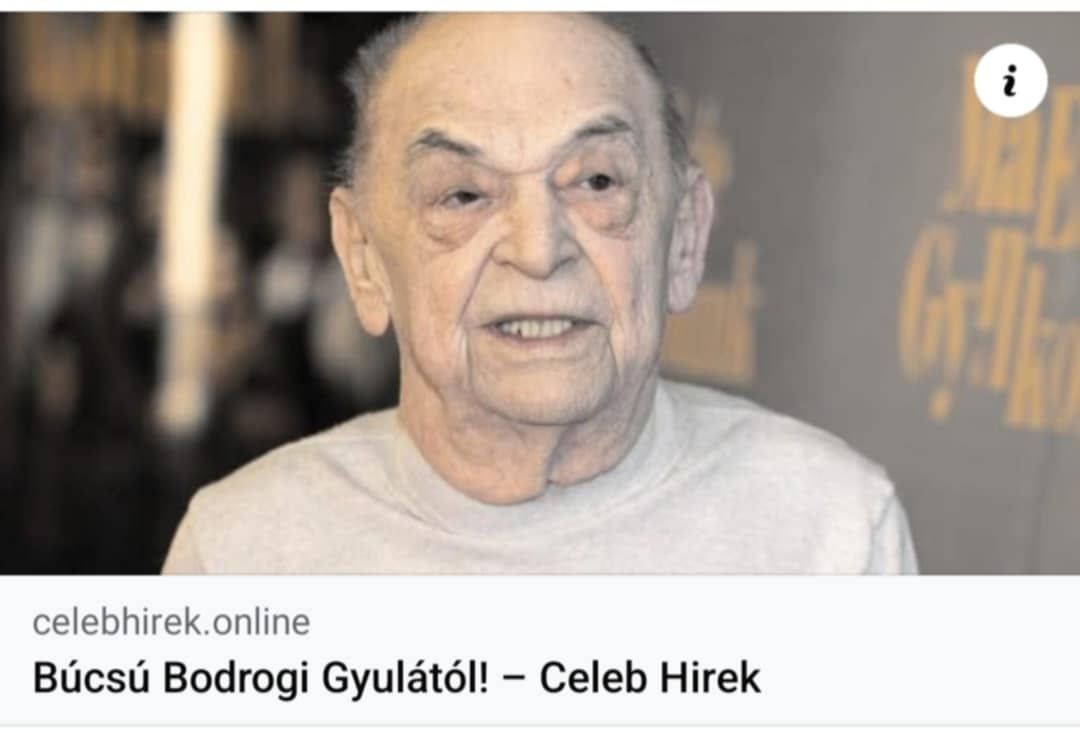 Bodrogi Gyula