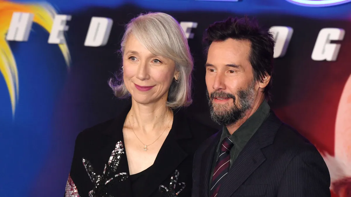 Keanu Reeves és Alexandra Grant.