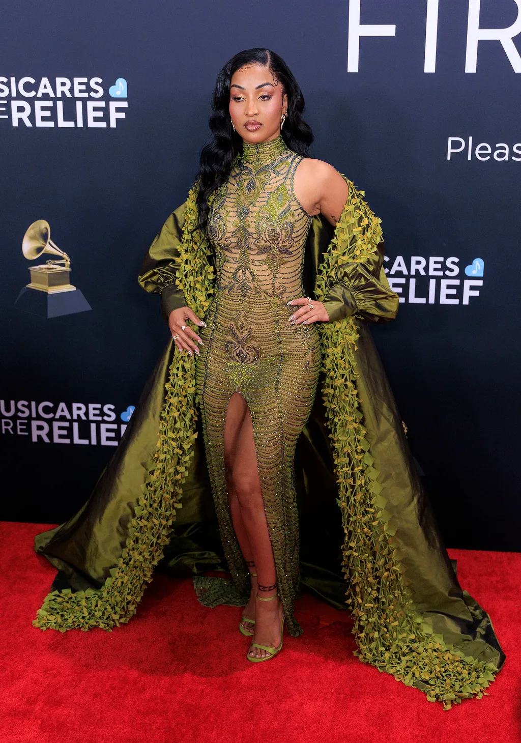 Shenseea at the 67th Grammy Awards held at Crypto.com Arena in Los Angeles California on Sunday February 2, 2025. JAVIER ROJAS/PI