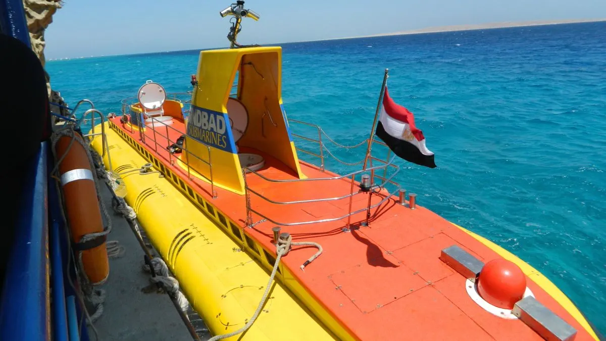 A,Tourist,Submarine,Sindbad,In,The,Red,Sea.,Egypt,,Hurghada,