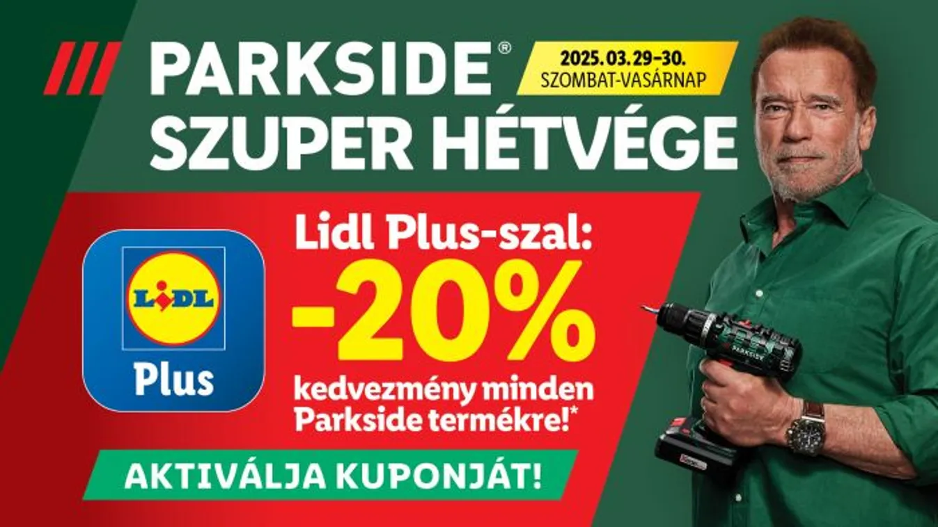 Lidl Plus kuponakció a hétvégén