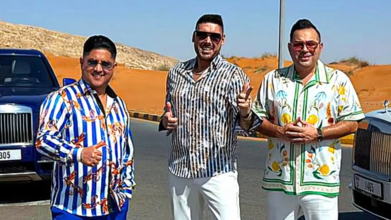 Dubai luxus: Bódi Csabi 200 milliós autót villantott - Fotó
