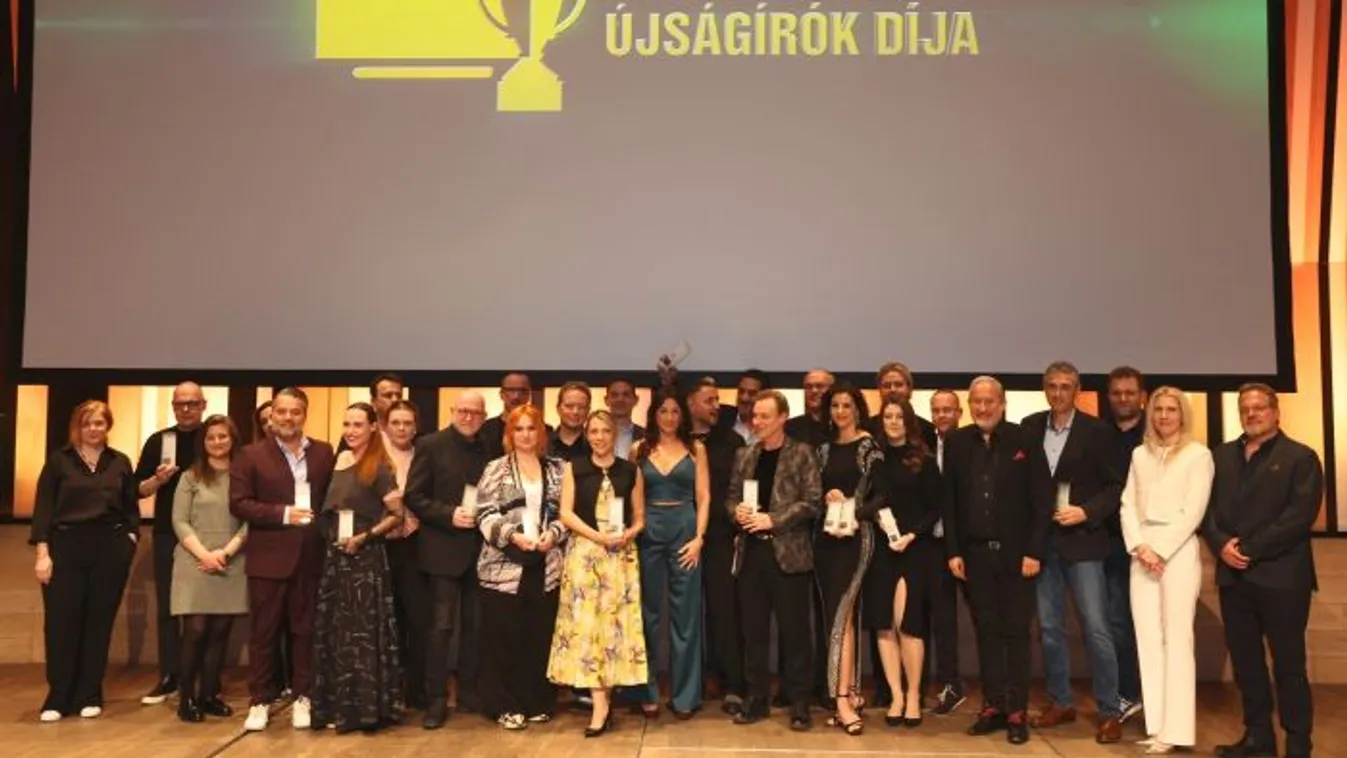 Kiderült, kik az év műsorvezetői és zsűritagjai: itt vannak az idei Televíziós Újságírók Díjának nyertesei