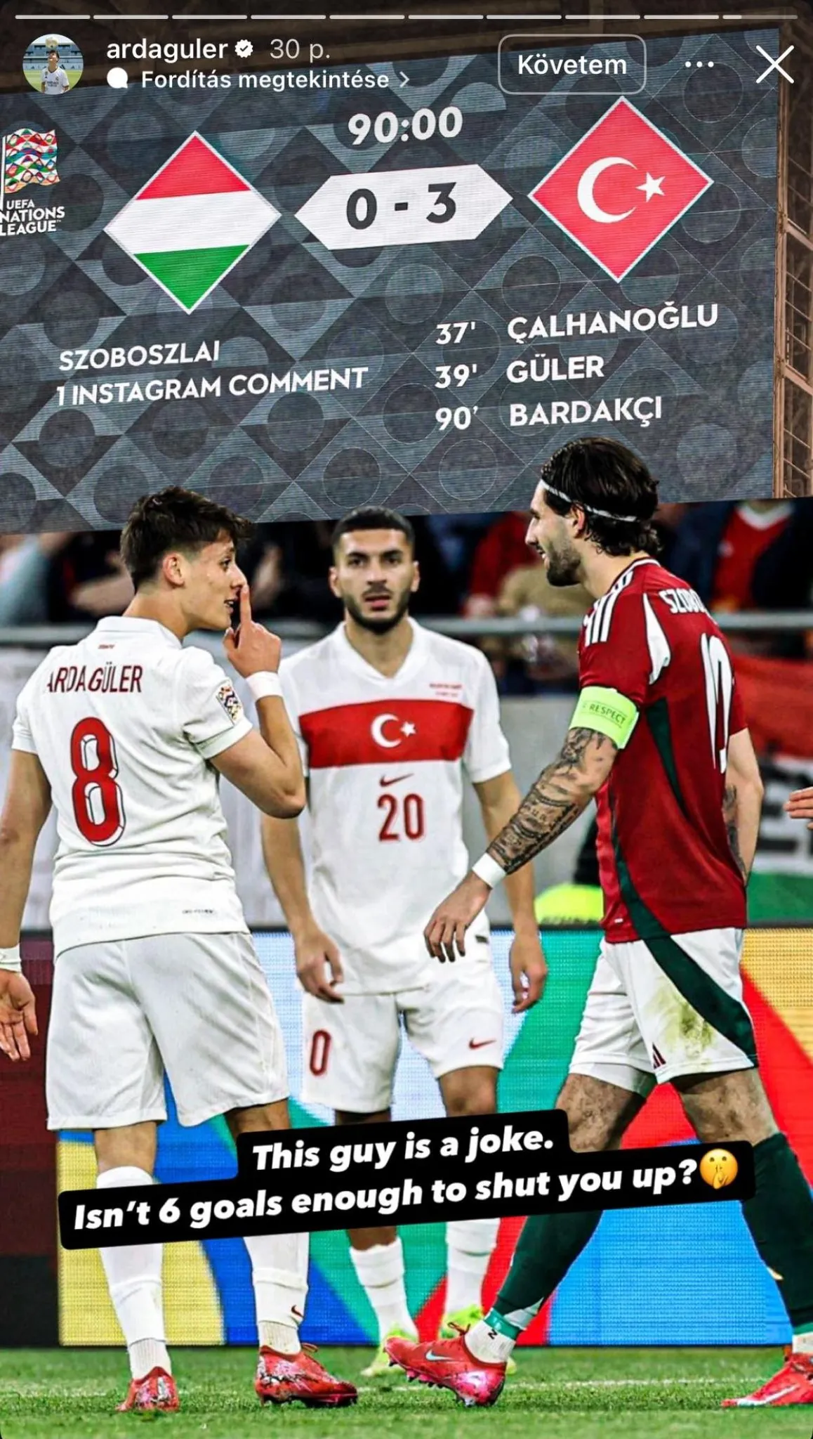 Arda Güler, Szoboszlai Dominik