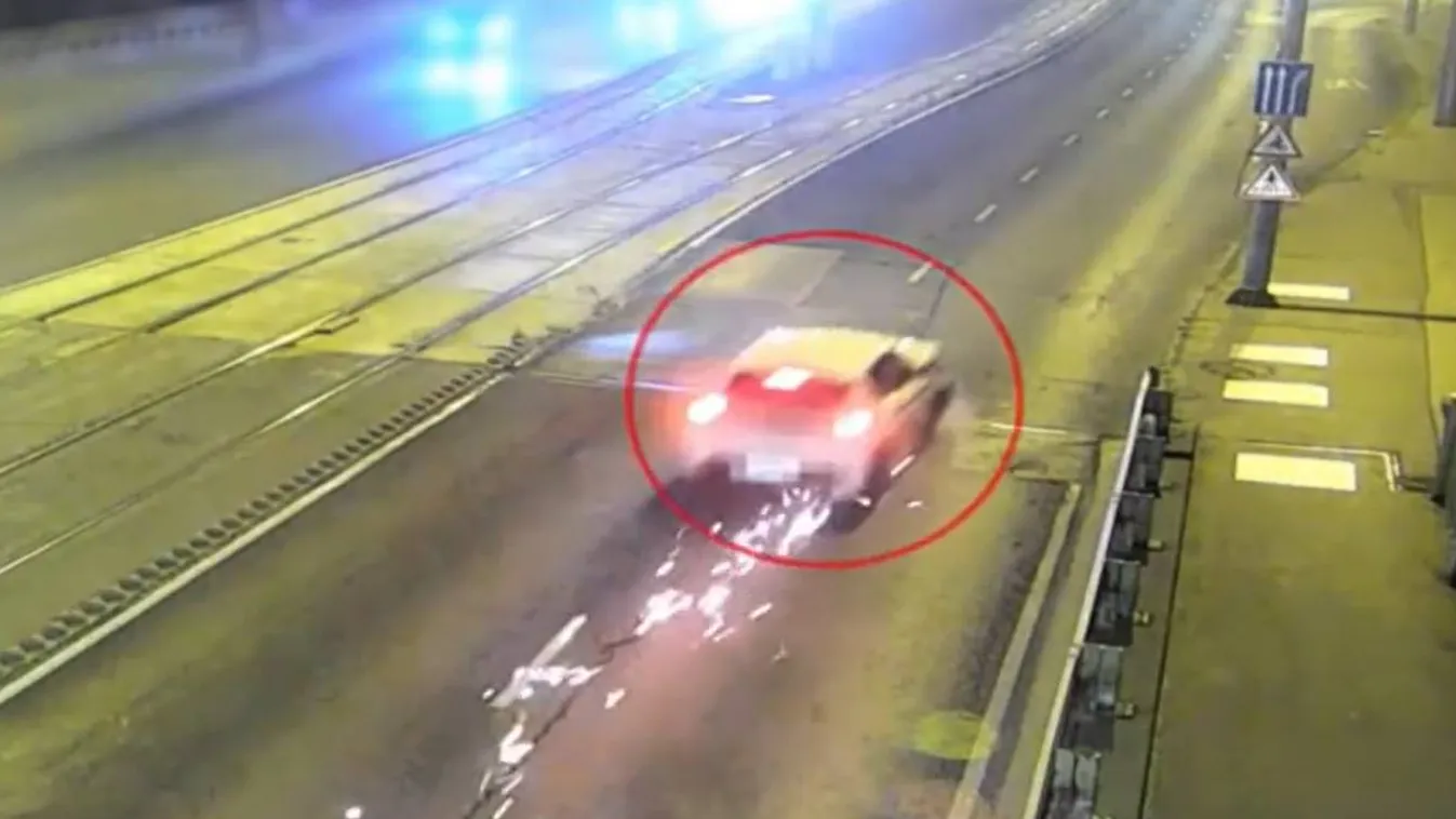 800 méteren keresztül húzta magával az elgázolt motort a részeg ámokfutó a Petőfi hídon