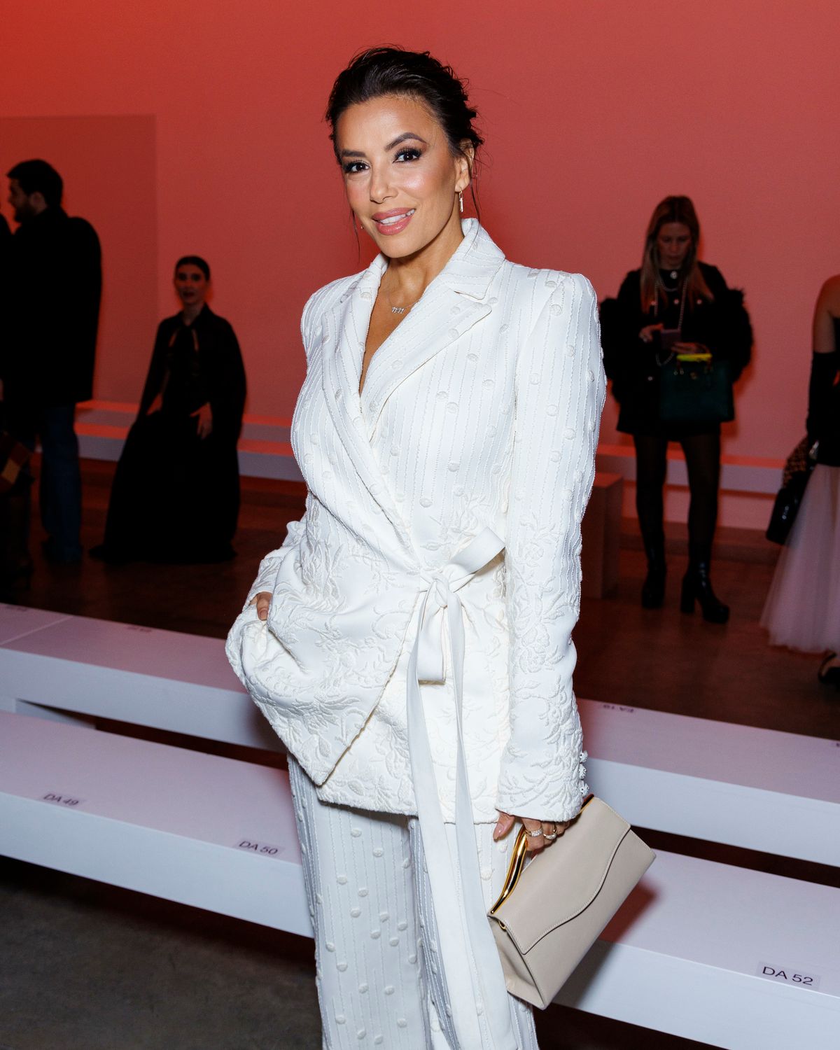 Eva Longoria attends ELIE SAAB Haute Couture Spring-Summer 2025 Runway during Paris Haute Couture Fashion Week on January 2025 - Paris, France 29/01/2025