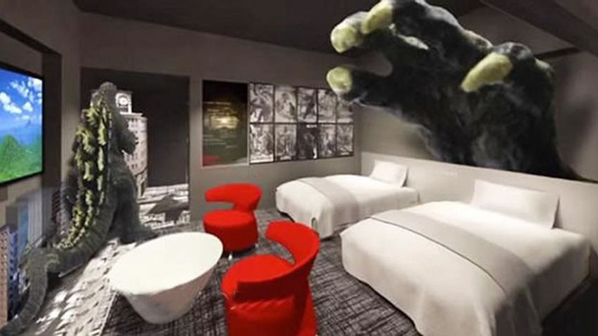 Godzilla Hotel Tokióban