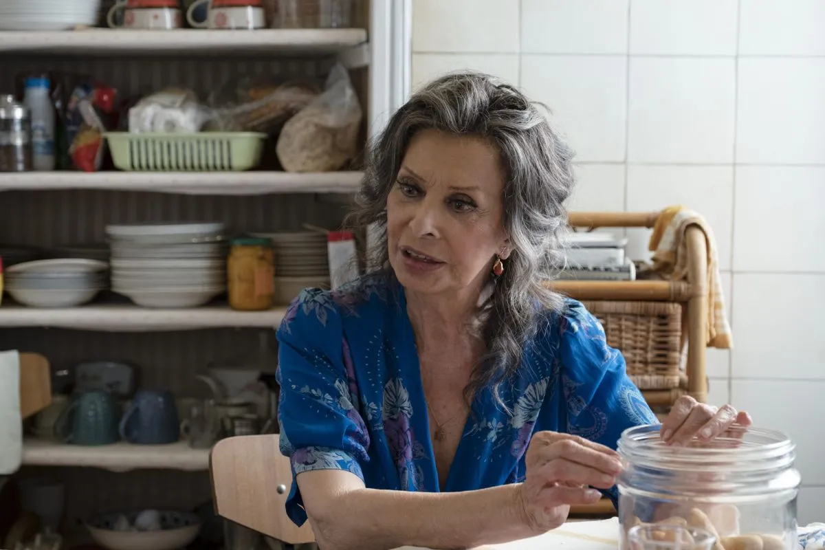Sophia Loren, 2020 - The Life Ahead - Movie Set