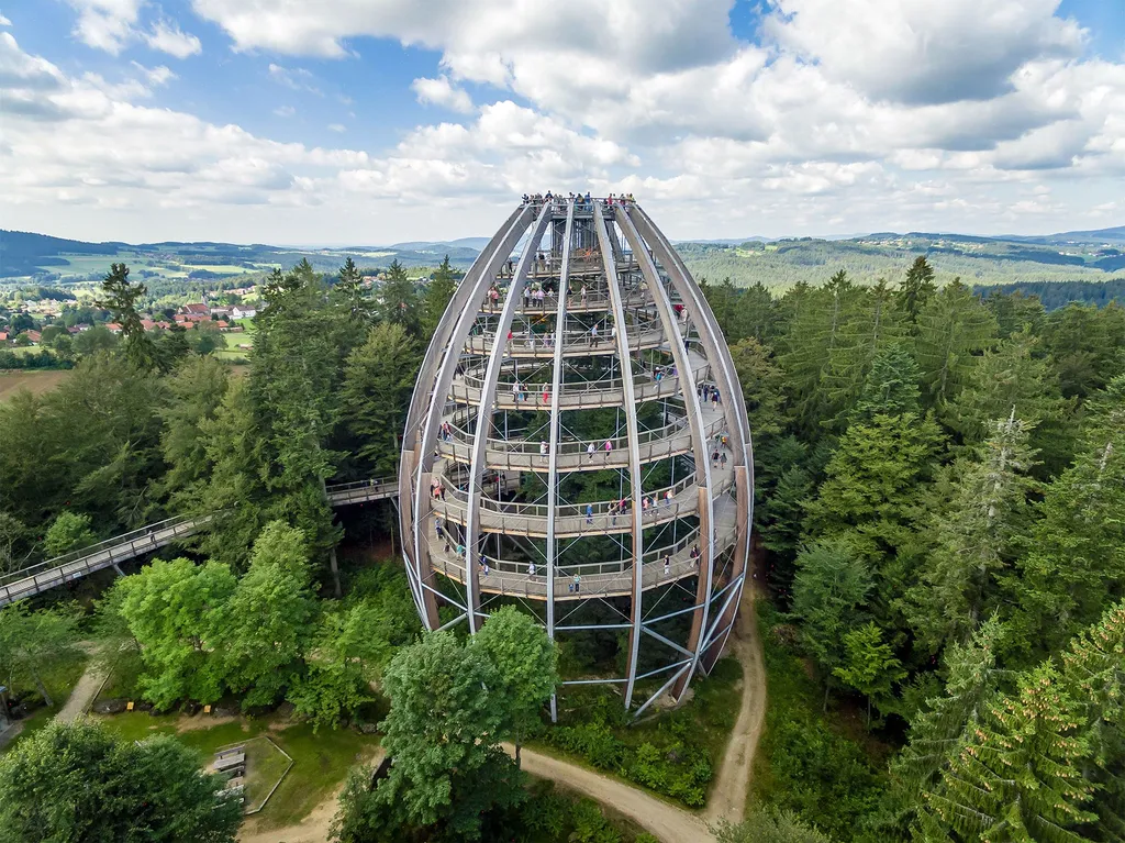 Forrás: Baumwipfelpfad.bayern 