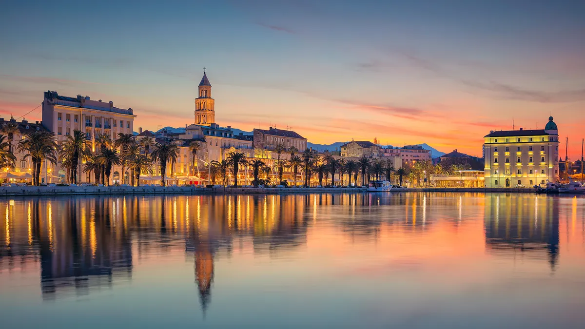 Omiš és környéke, Horvátország, Split
