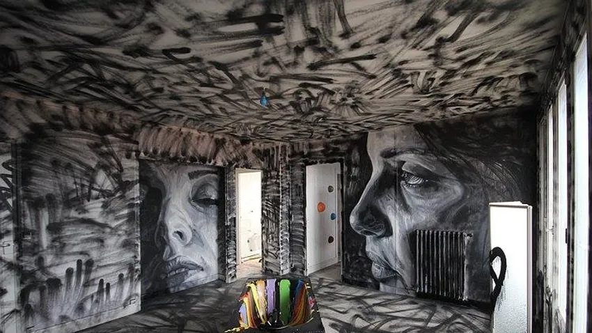 Párizsi graffitikiállítás