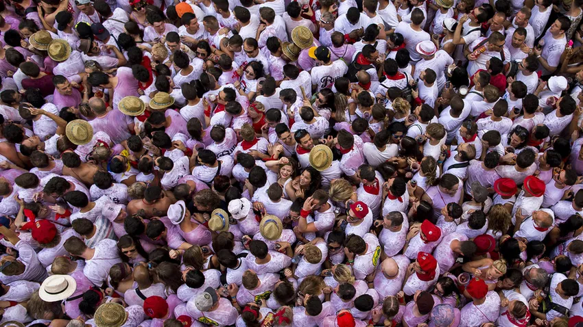 San Fermín fesztivál Pamplonában