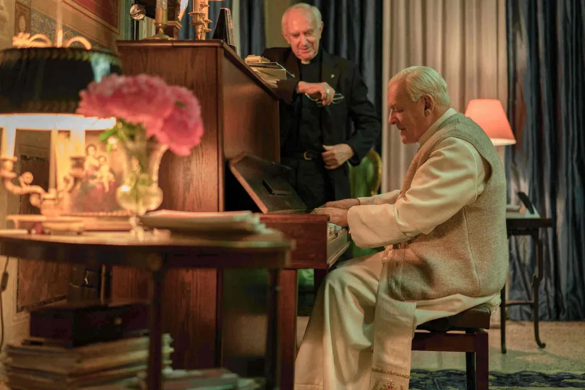 2019 - The Two Popes - Movie Set